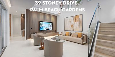 Home with custom finishes in evergene palm beach gardens